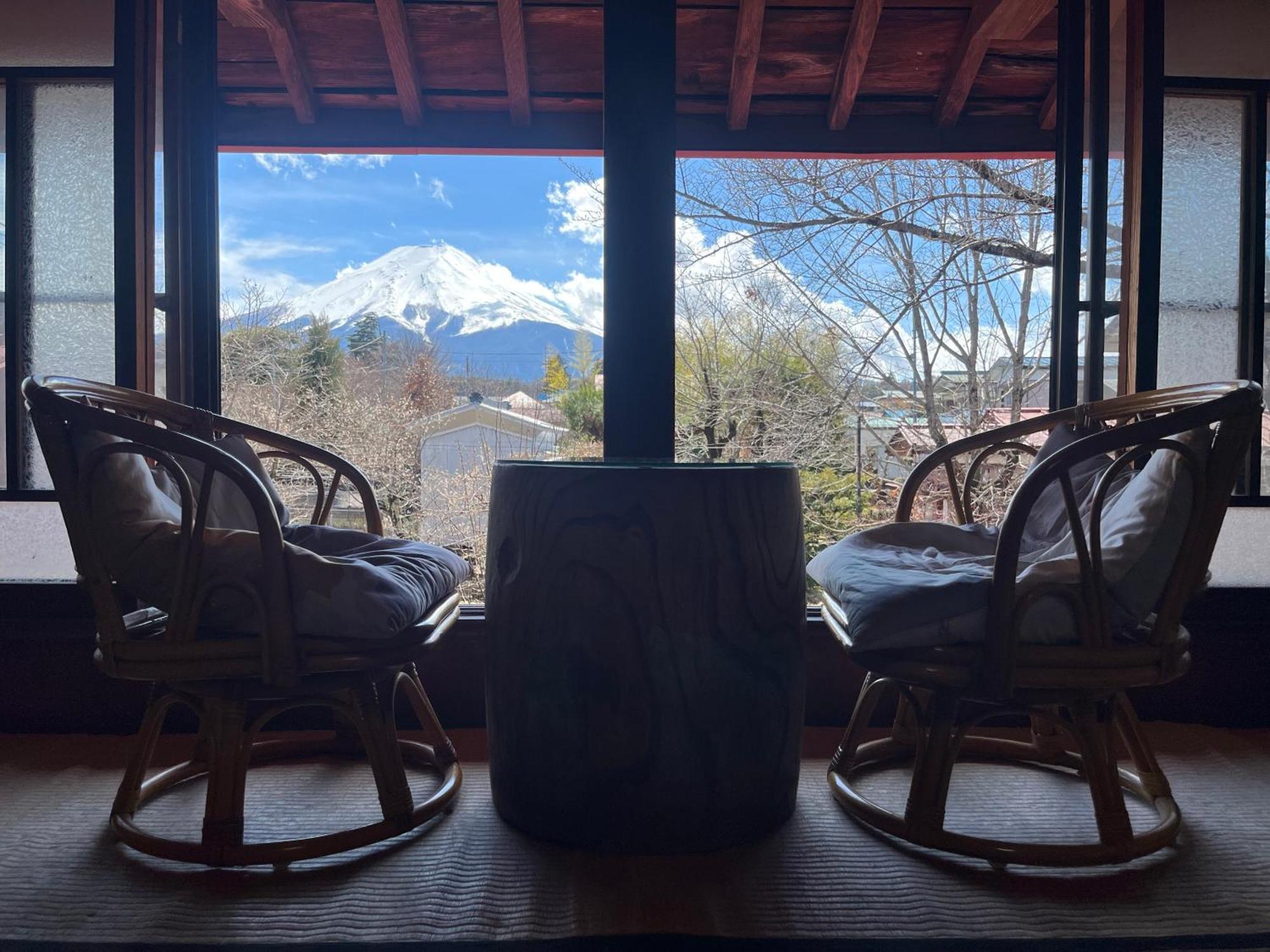 Oshi-Kikuya Mt-Fuji Historic Inn Фудзі-Йосіда Екстер'єр фото